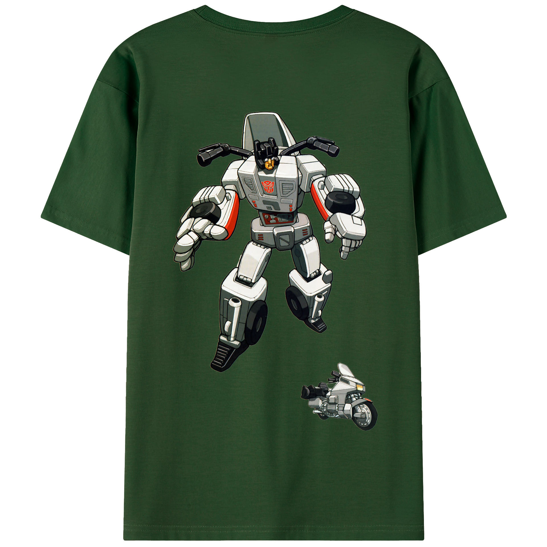 （画像用）  綿100％半袖Tシャツ（背面プリント）